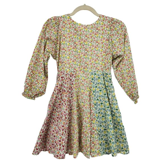 Mini Boden Other - Mini Boden Floral Multicolor Short A-line Dress Girls 9-10Y